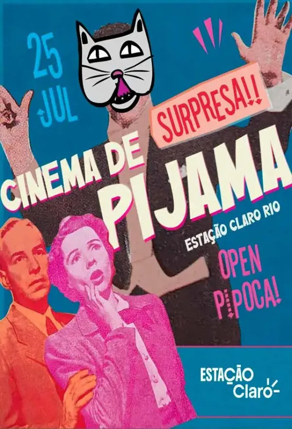 Pôster de Cinema De Pijama Surpresa!