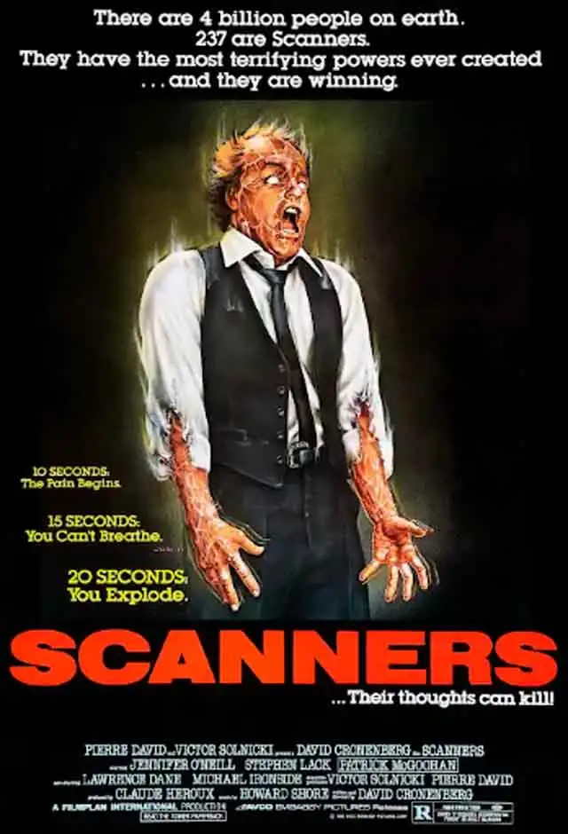 Pôster de Scanners - Sua Mente Pode Destruir