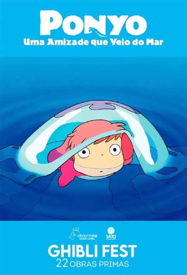 Pôster de GHIBLI FEST - Ponyo: Uma Amizade Que Veio Do Mar