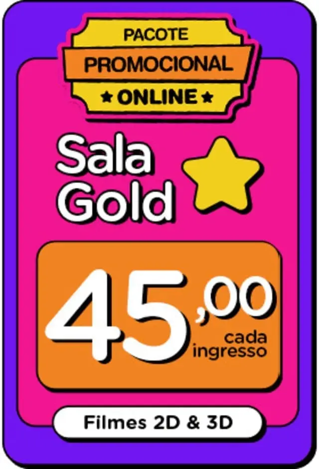 CineShow Sala GOLD - 21/10/2026