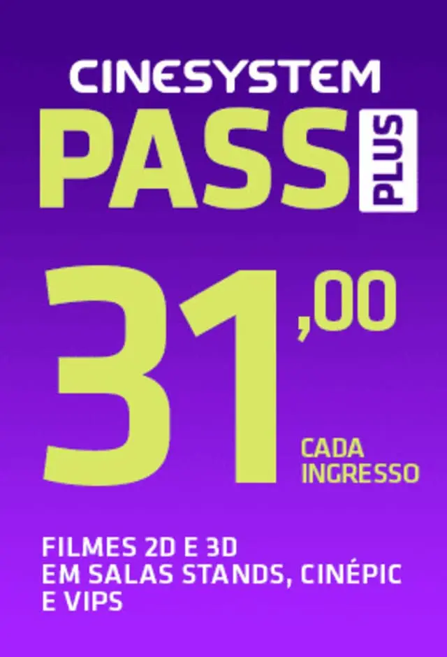 Cinesystem Pass Plus - 31/12/2026