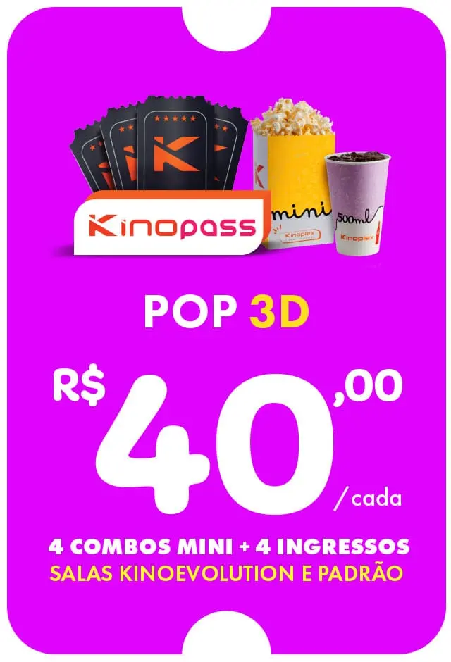 Kinopass POP 3D - 30/09/2026