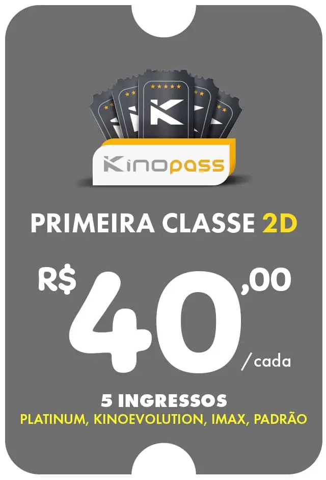 Kinopass Primeira Classe - 30/09/2026