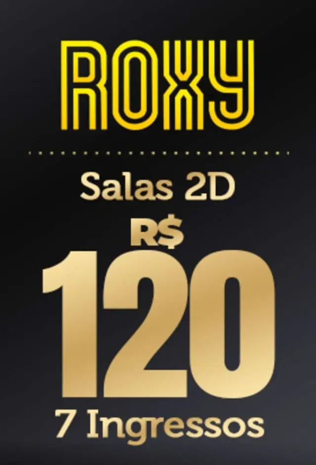 Roxystar – 7 ingressos - 22/11/2026