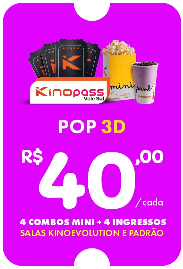 Vale sul - Kinopass POP 3D - 30/09/2026