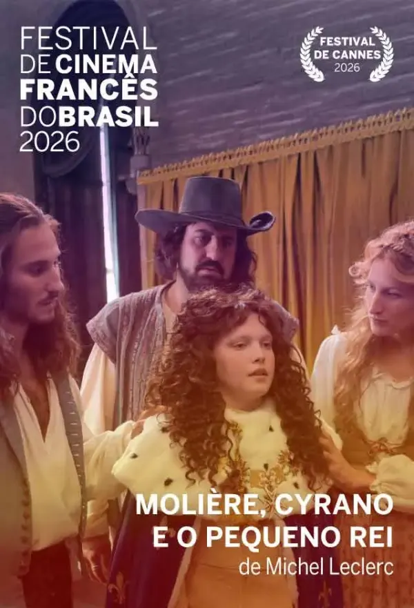 Pôster de Molière, Cyrano E O Pequeno Rei