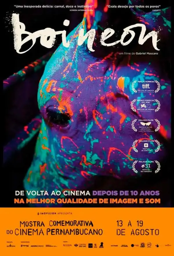 Pôster de Boi Neon + Mostra Pernambucana