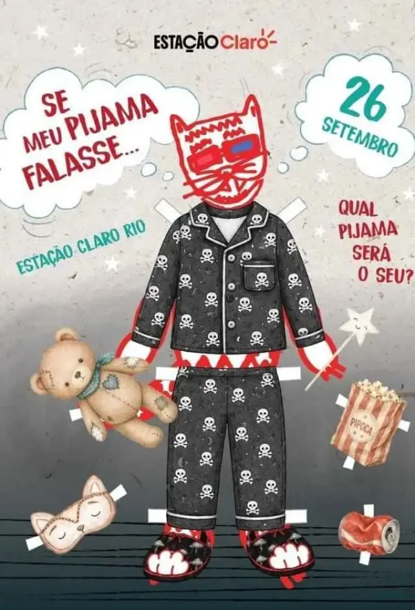 Pôster de Se Meu Pijama Falasse…