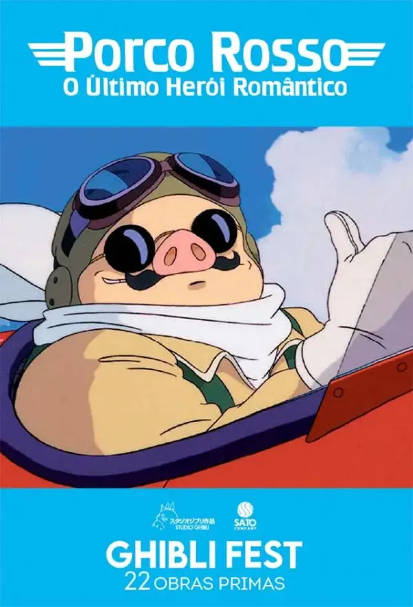Pôster de GHIBLI FEST - Porco Rosso: O Último Herói Romântico