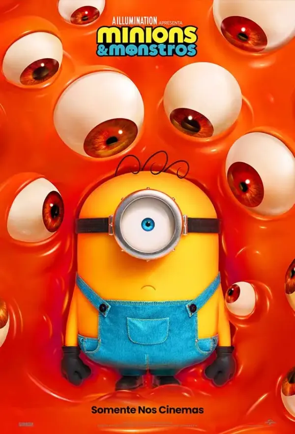 Pôster de Sessão Atípica: Minions & Monstros