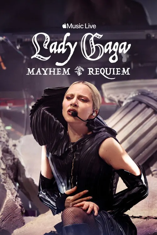 Pôster de Apple Music Live: Lady Gaga MAYHEM Requiem