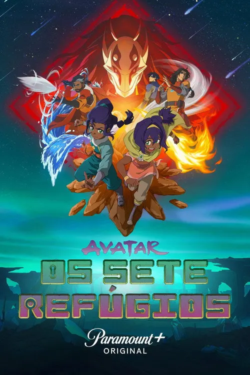 Pôster de Avatar: Os Sete Refúgios (Temporada 1)